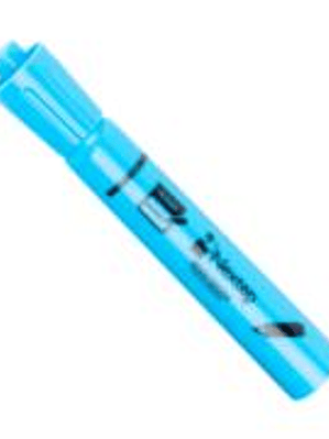 Marcador Nextep Resaltador Color Azul C/12 Pzas