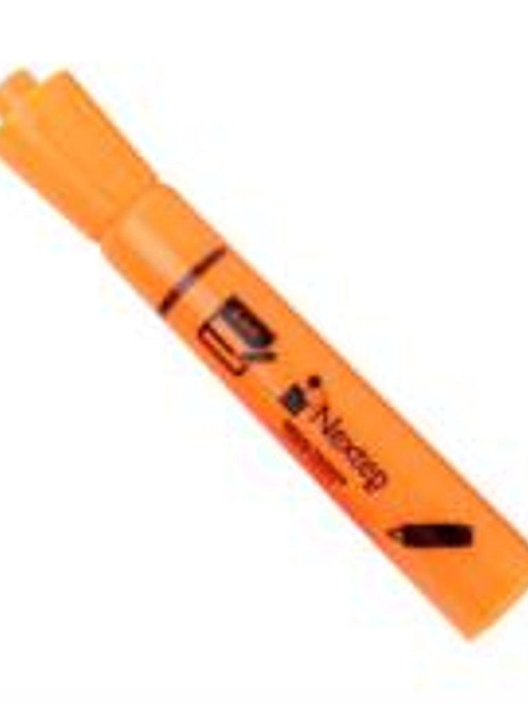 Marcador Nextep Resaltador Color Naranja C/12 Pzas 1