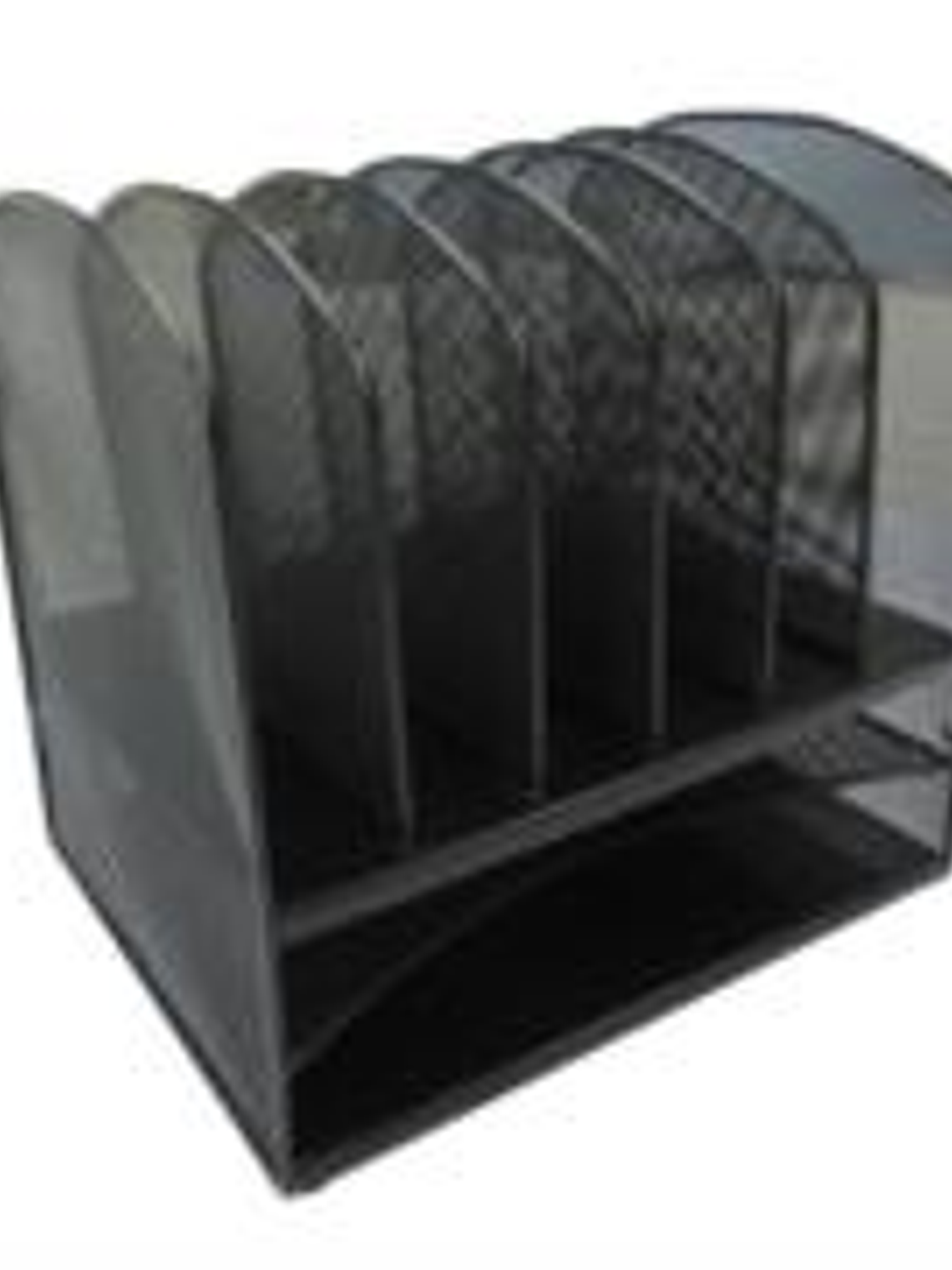 Organizador Nextep de Archivos Malla Metálica 6 Ranuras/Bandeja Doble 1