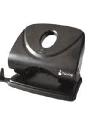Perforadora Nextep Plástica 2 Orificios 8cm 25 Hojas