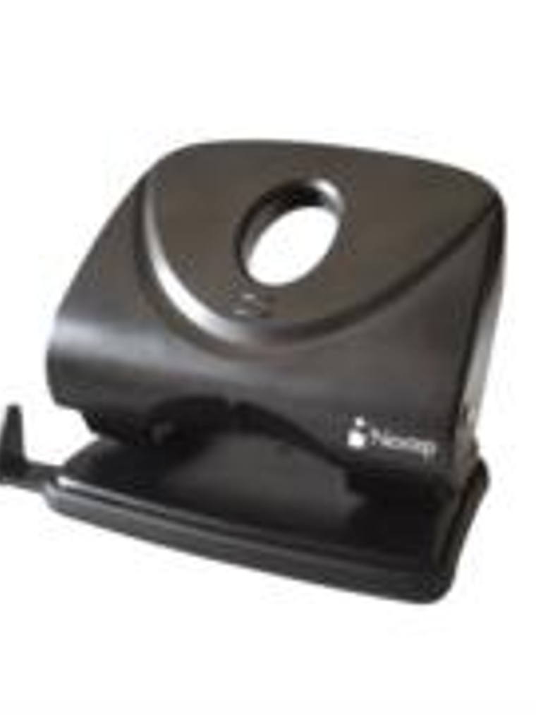 Perforadora Nextep Plástica 2 Orificios 8cm 25 Hojas 1