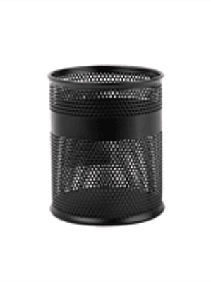 Porta Lápices Nextep Mediano Malla Metálica 8.5x10cm