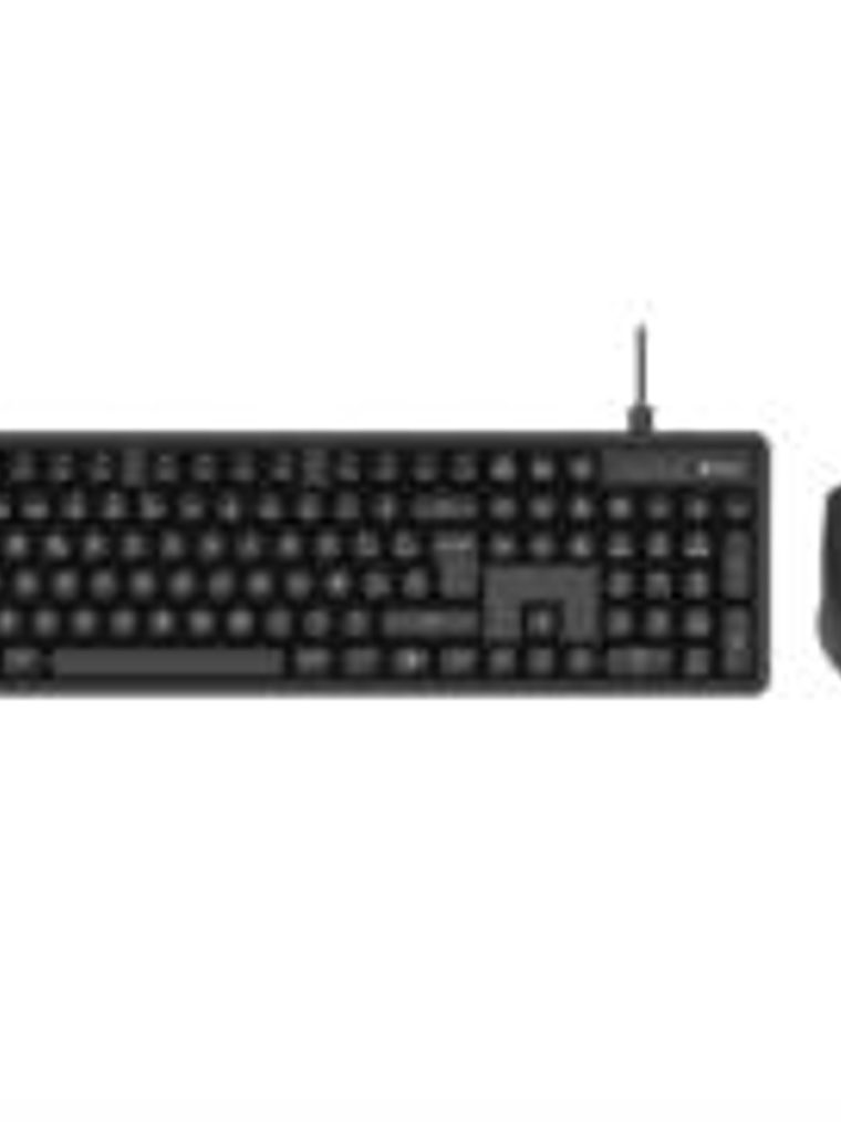 Teclado y Mouse Nextep Pro Alambrico Operacion Silenciosa USB 1