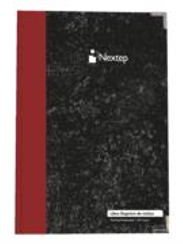Libro Nextep Registro Visitas 96 Hojas Frances 1