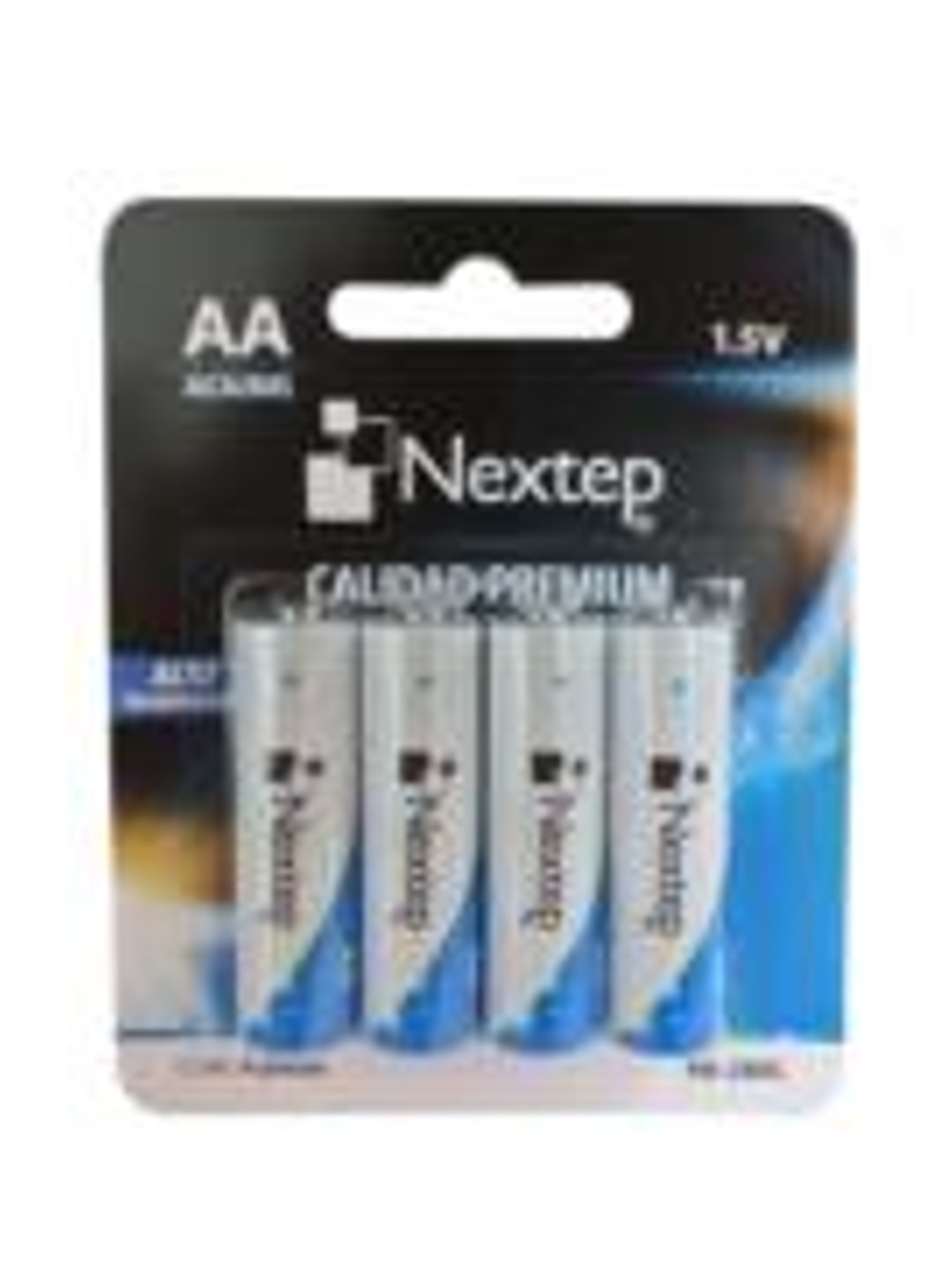 Pilas Nextep AA Alcalinas LR6 1.5V c/4 Piezas 1