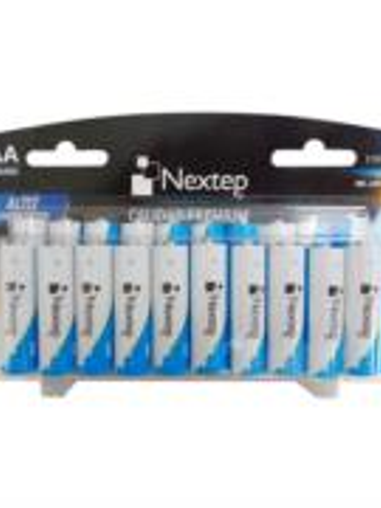 Pilas Nextep AA Alcalinas LR6 1.5v c/20 Piezas 1