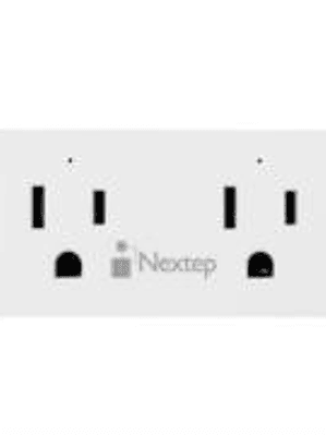 Tomacorriente Nextep Smart Doble Control Wi-Fi
