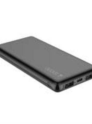 Power Bank Nextep Ultra Ligera 10000 mAh 3 Puertos Color Negro