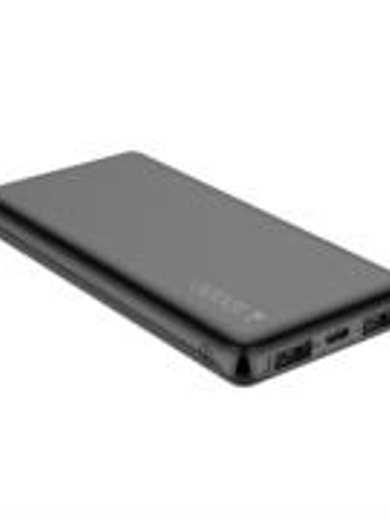 Power Bank Nextep Ultra Ligera 10000 mAh 3 Puertos Color Negro 1