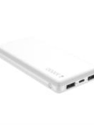 Power Bank Nextep Ultra Ligera 10000 mAh 3 Puertos Color Blanco