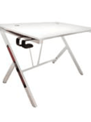 Escritorio de Trabajo Nextep Hogar/Oficina Base Metálica 115x73cm Color Blanco