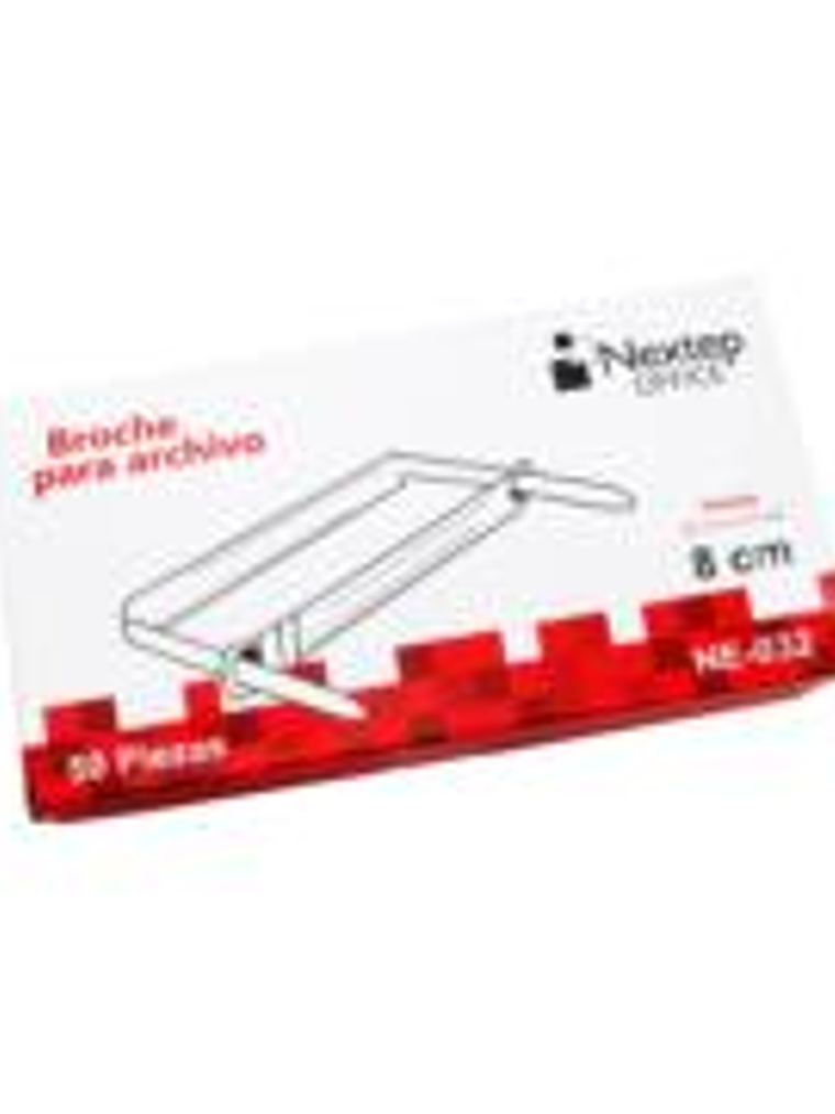Broche Nextep Archivo No.8 cm C/50 Pzas 1