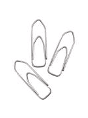 Clip Nextep Rectangular Niquelado #2 28mm C/10 100 Clips c/u