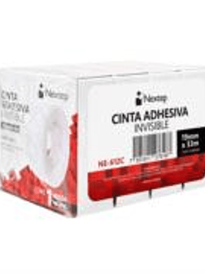 Cinta Adhesiva Invisible Nextep 19mm x 33mts c/4