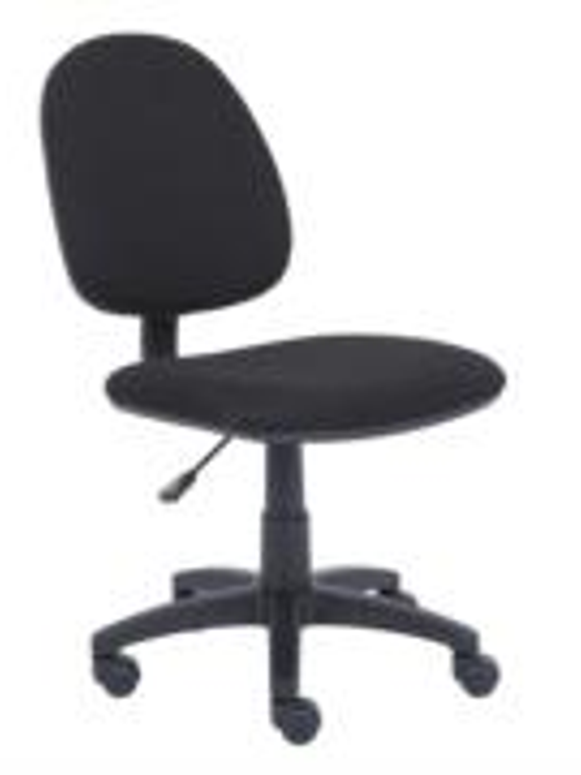 Silla de Oficina Nextep de Altura Ajustable Tela Negro Base Giratoria 1