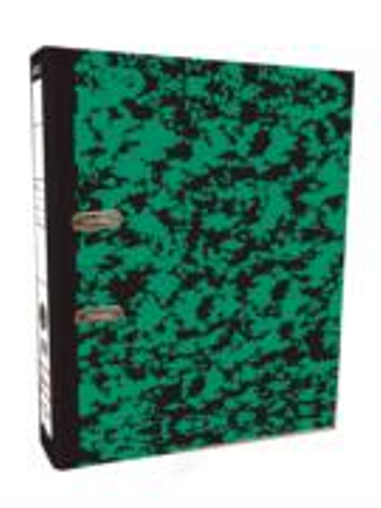 Registrador Nextep Oficio Marmoleado Broche Metalico 1