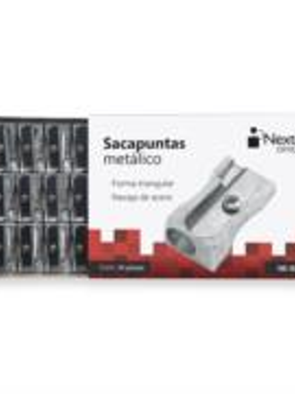 Sacapuntas Nextep Metalico Triangular c/24 1