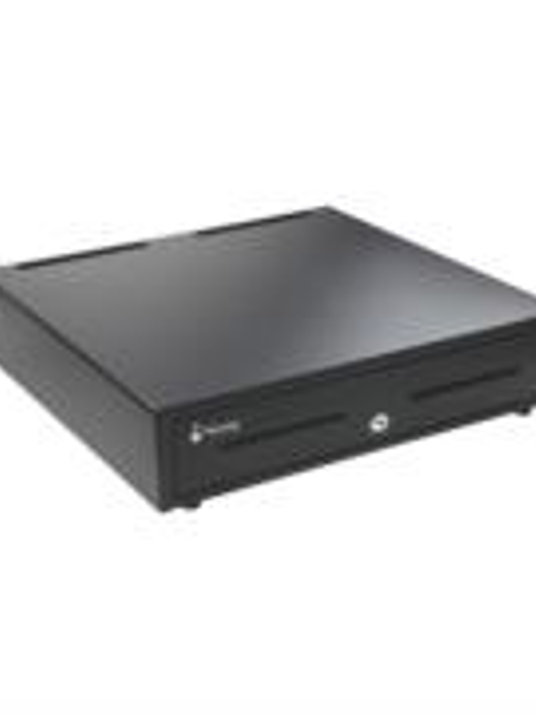 Cajon de Dinero Nextep 5 Billetes / 5 Monedas Ancho Uso Rudo Reforzado Riel Metalico 1