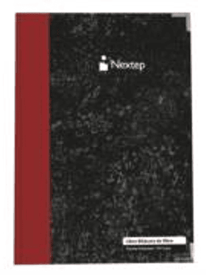 Libro Nextep Bitacora de Obras 96 Hojas Frances