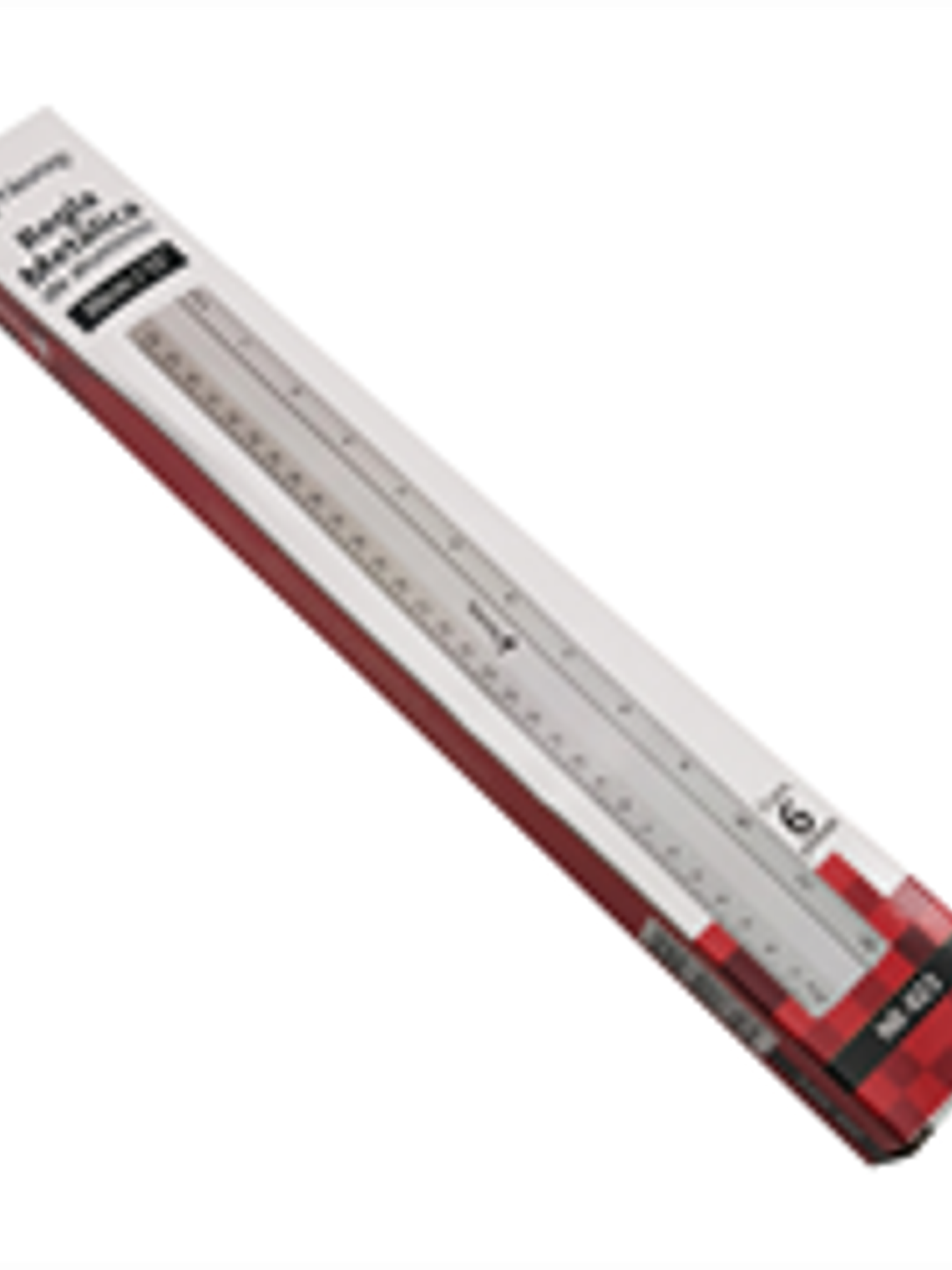 Regla Nextep Metalica de Aluminio 30 cm c/6 Pzas 1