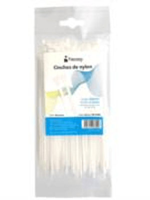 Cincho de Nylon Nextep 15cm x 2.5mm Blanco