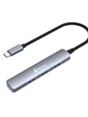 Hub Nextep USB C 3.1 Alta Velocidad 4 Puertos USB