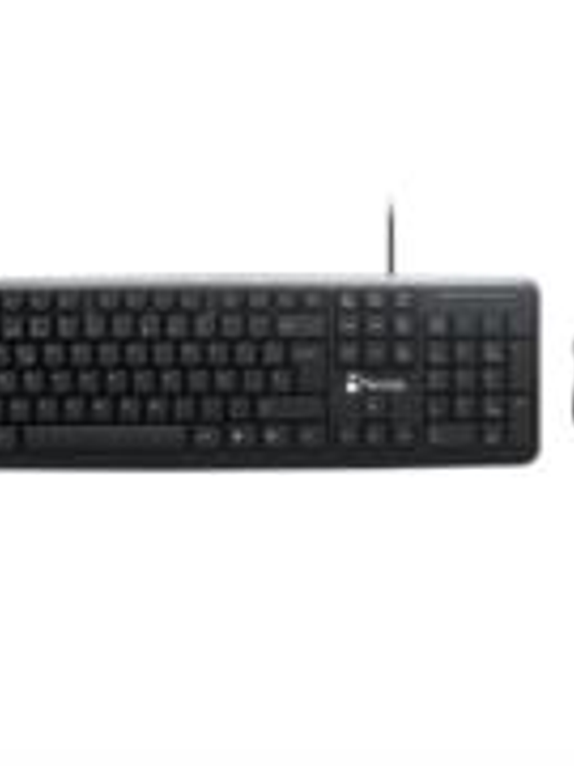 Teclado y Mouse Nextep Alámbrico USB 1