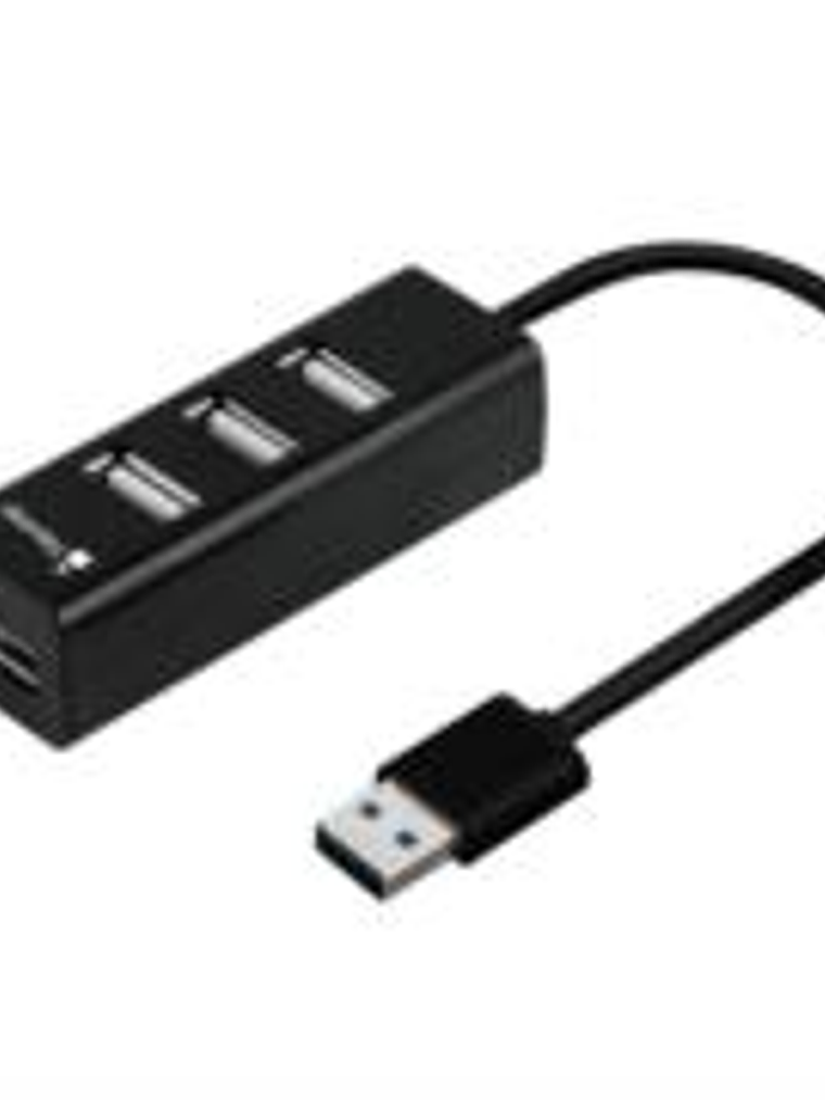 Mini Hub Nextep USB 2.0 Alta Velocidad 4 Puertos 1