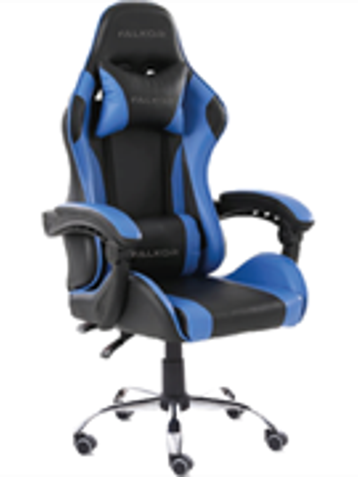 Silla Gamer Ergonómica Modelo Falkor Color Negro-Azul 1