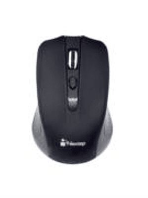 Mouse Nextep Inalámbrico USB Color Negro 1600 dpi Baterias Incluidas