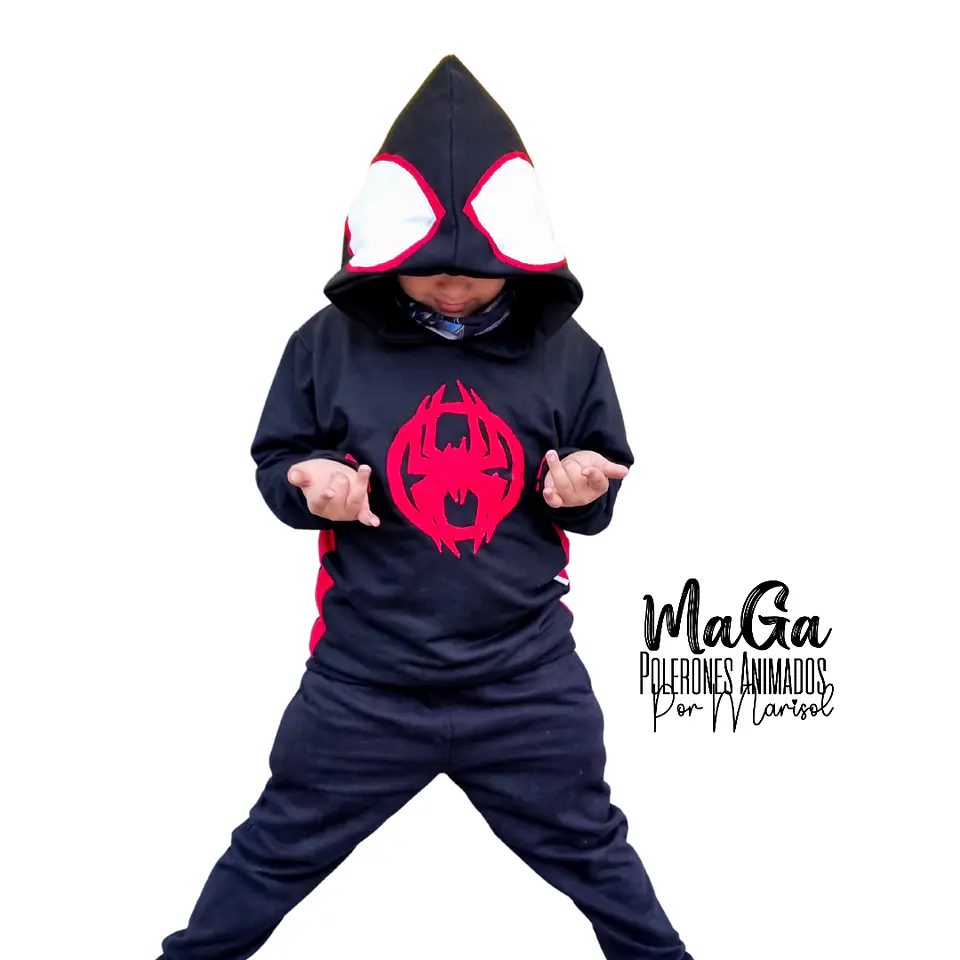 Inspirado en Miles (spider verse)  2
