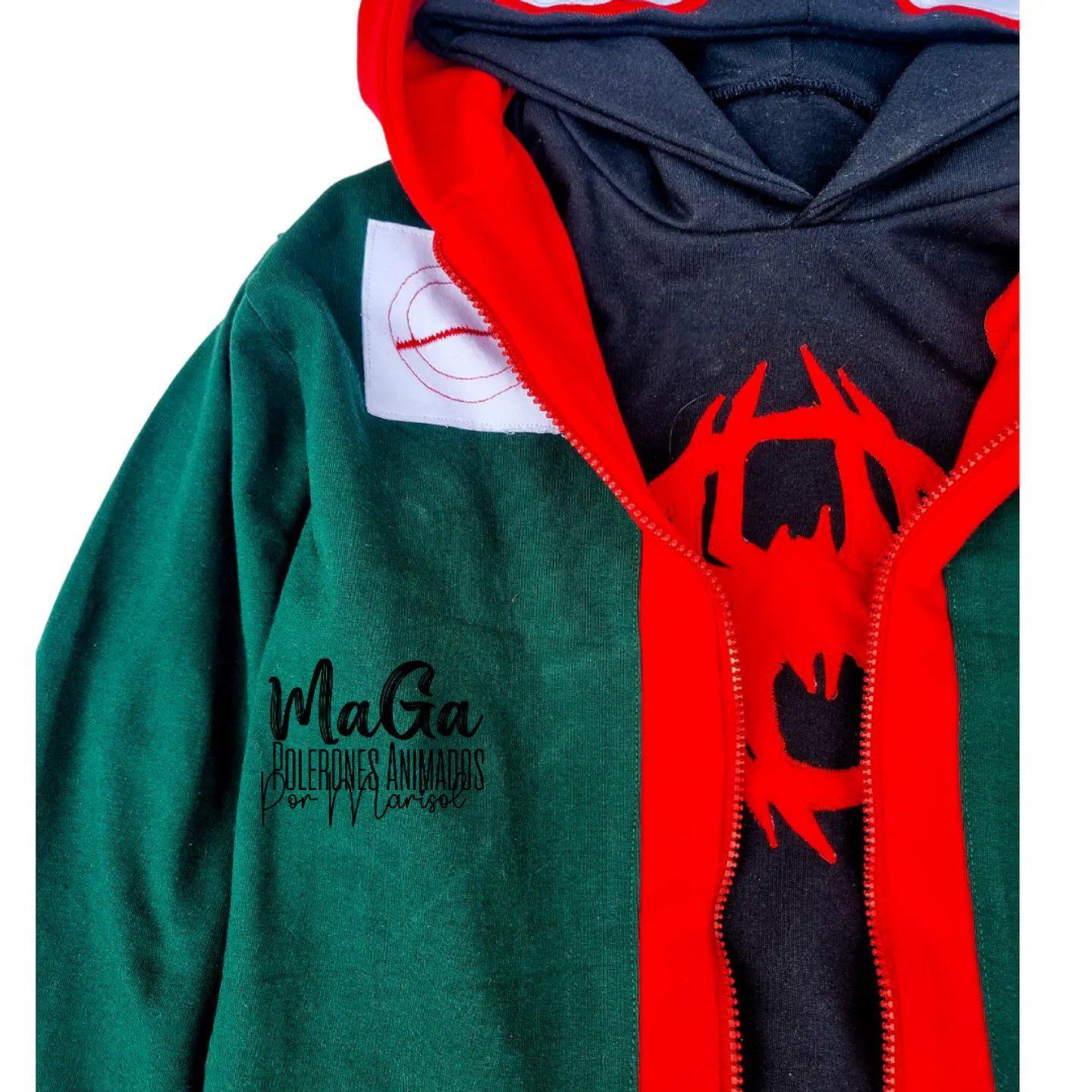 inspirado en miles verde (spiderverse) 2