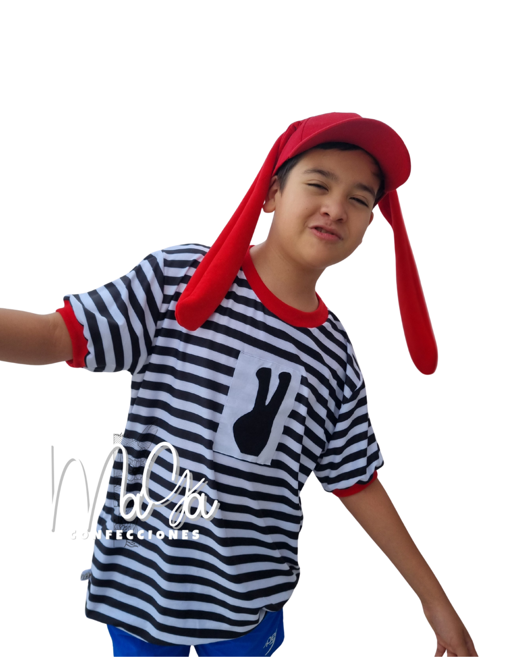 Polera + gorro inspirado en Bodoque