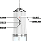 Irrigador bucal recargable e inalámbrico – limpieza profunda y encías sanas - Miniatura 5