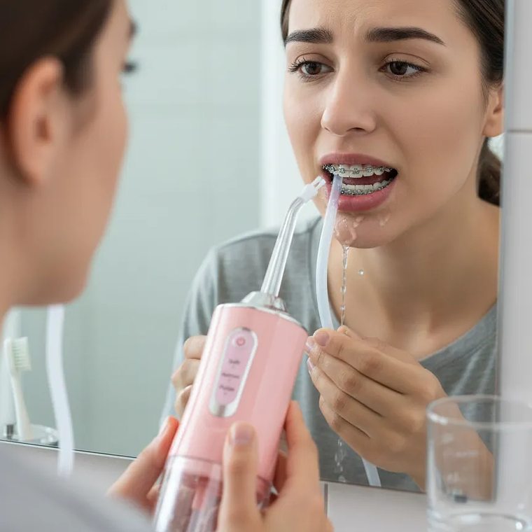 Irrigador bucal recargable e inalámbrico – limpieza profunda y encías sanas 3