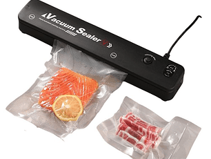 Selladora al vacío 2 en 1 – conserva tus alimentos por más tiempo y sin desperdicios