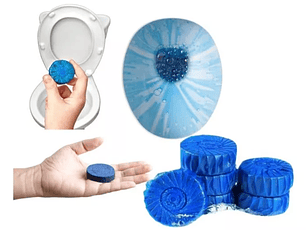 Pack de 9 Pastillas Desinfectantes para Inodoro – higiene automática, baño limpio y sin malos olores