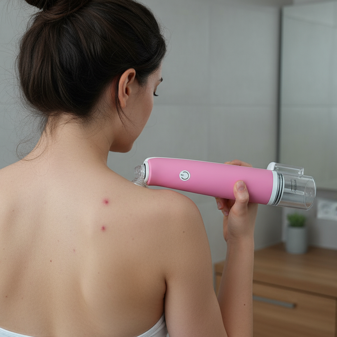 Aquí tienes una descripción al estilo de las anteriores, adaptada al producto [Removedor + extractor de puntos negros Aqua Peeling Portátil]() — ideal para ficha de producto, anuncio o venta online:   4