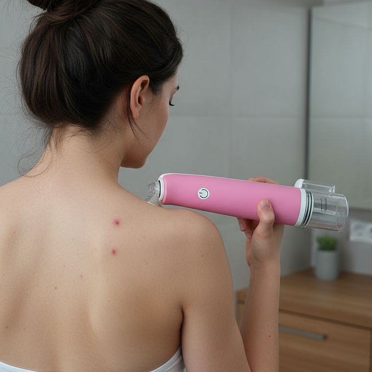 Aquí tienes una descripción al estilo de las anteriores, adaptada al producto [Removedor + extractor de puntos negros Aqua Peeling Portátil]() — ideal para ficha de producto, anuncio o venta online:   4