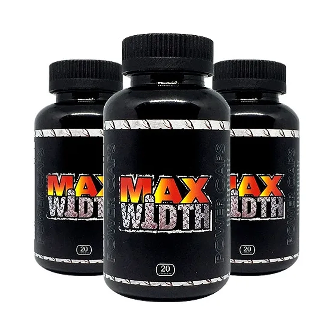 Cápsulas Max-Width Agrandamiento de Pene Natural  2