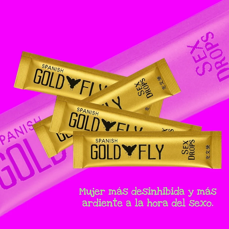 Spanish Gold Fly Excitante Sexual Unisex – Afrodisíaco Natural Sin Sabor 7