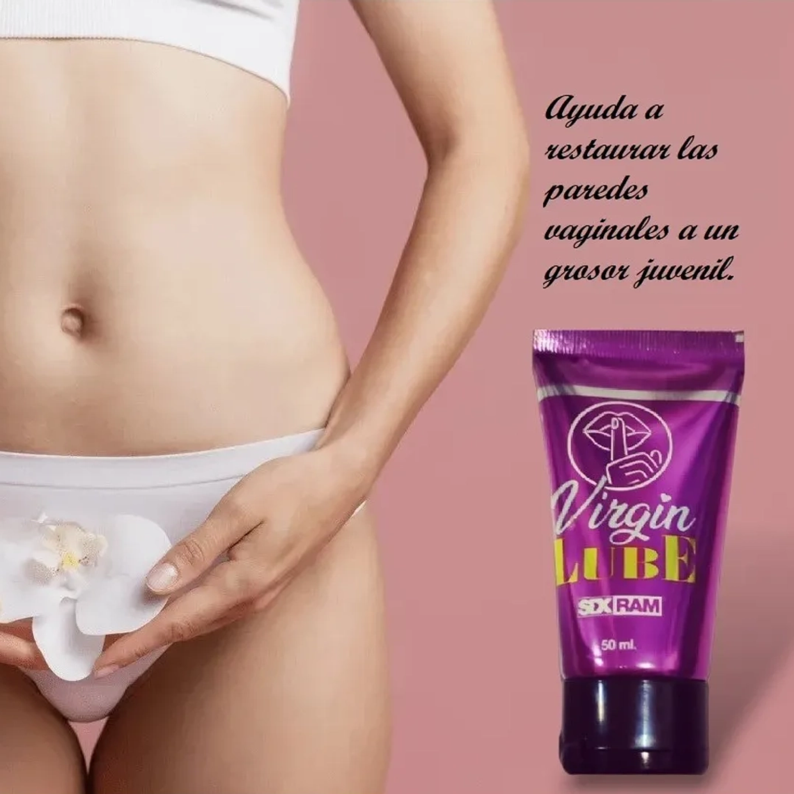 Lubricante Vaginal Estrechante Virgin  – Gel Rejuvenecedor Íntimo Base Agua 2