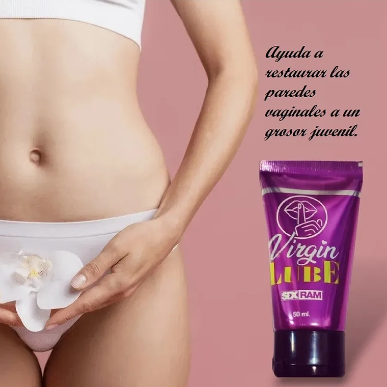 Lubricante Vaginal Estrechante Virgin Sin Sabor – Gel Rejuvenecedor Íntimo Base Agua 2