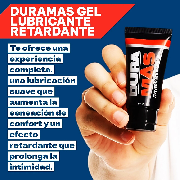 Lubricante Retardante Masculino Dura Más Sin Sabor 50 mL – Eyaculación Controlada 5