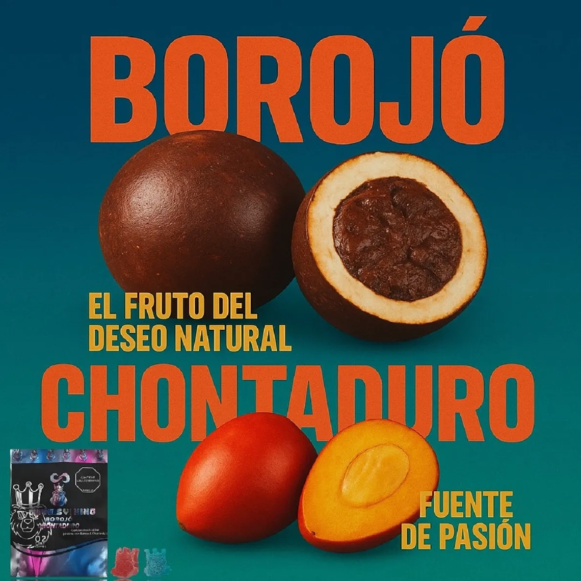 Gomitas Excitantes Unisex Viking GUMMES sabor Frutas Afrodisíacas 3