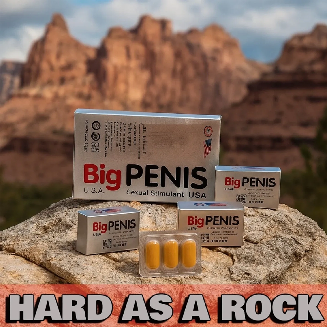 Estimulante Sexual Masculino Big Penis 3 Cápsulas – Triple Acción 8