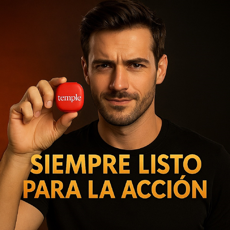 Potenciador Sexual Natural Masculino TEMPLE – Energía y Placer 4