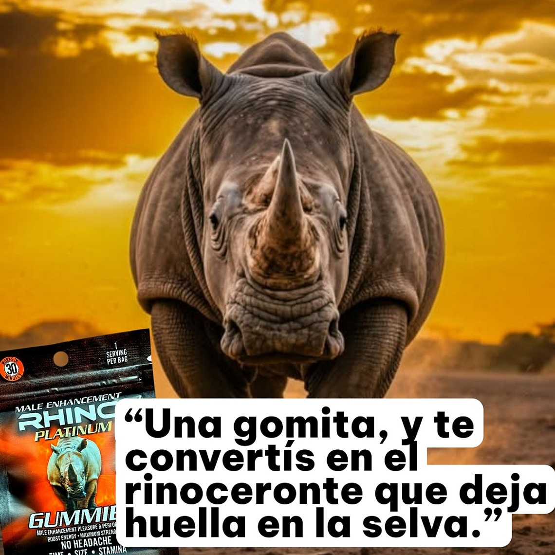 Gomitas Rhino Platinum – Potenciador Sexual Masculino de Acción Rápida 5