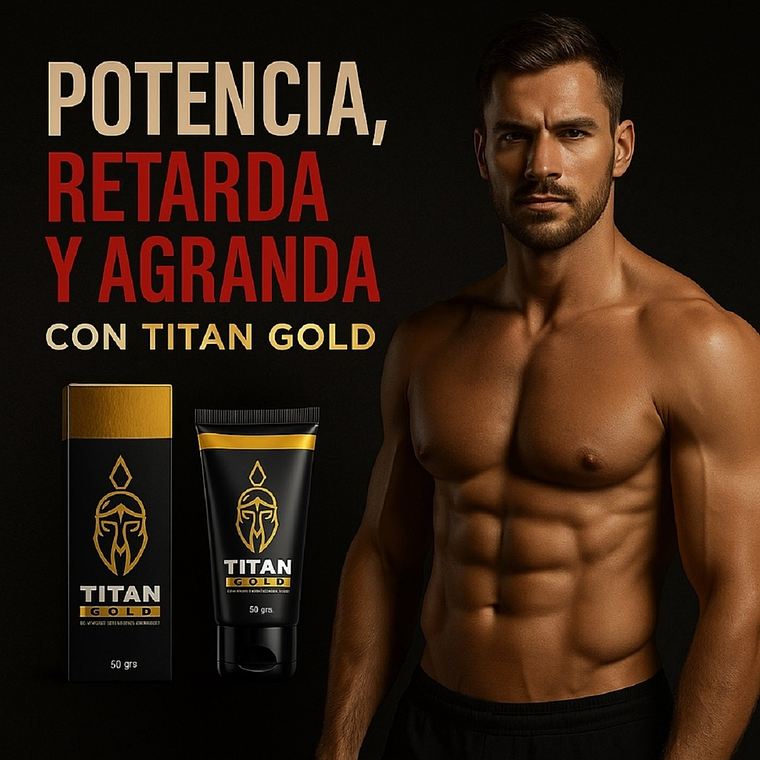 Lubricante Potenciador Retardante Agrandador Titan Gold Sexram – Gel Íntimo Masculino 50 mL 3