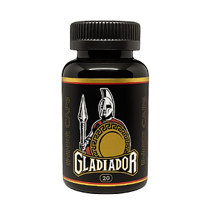 Cápsulas Gladiador Retardante y Potenciador Masculino Natural – Control Eyaculatorio